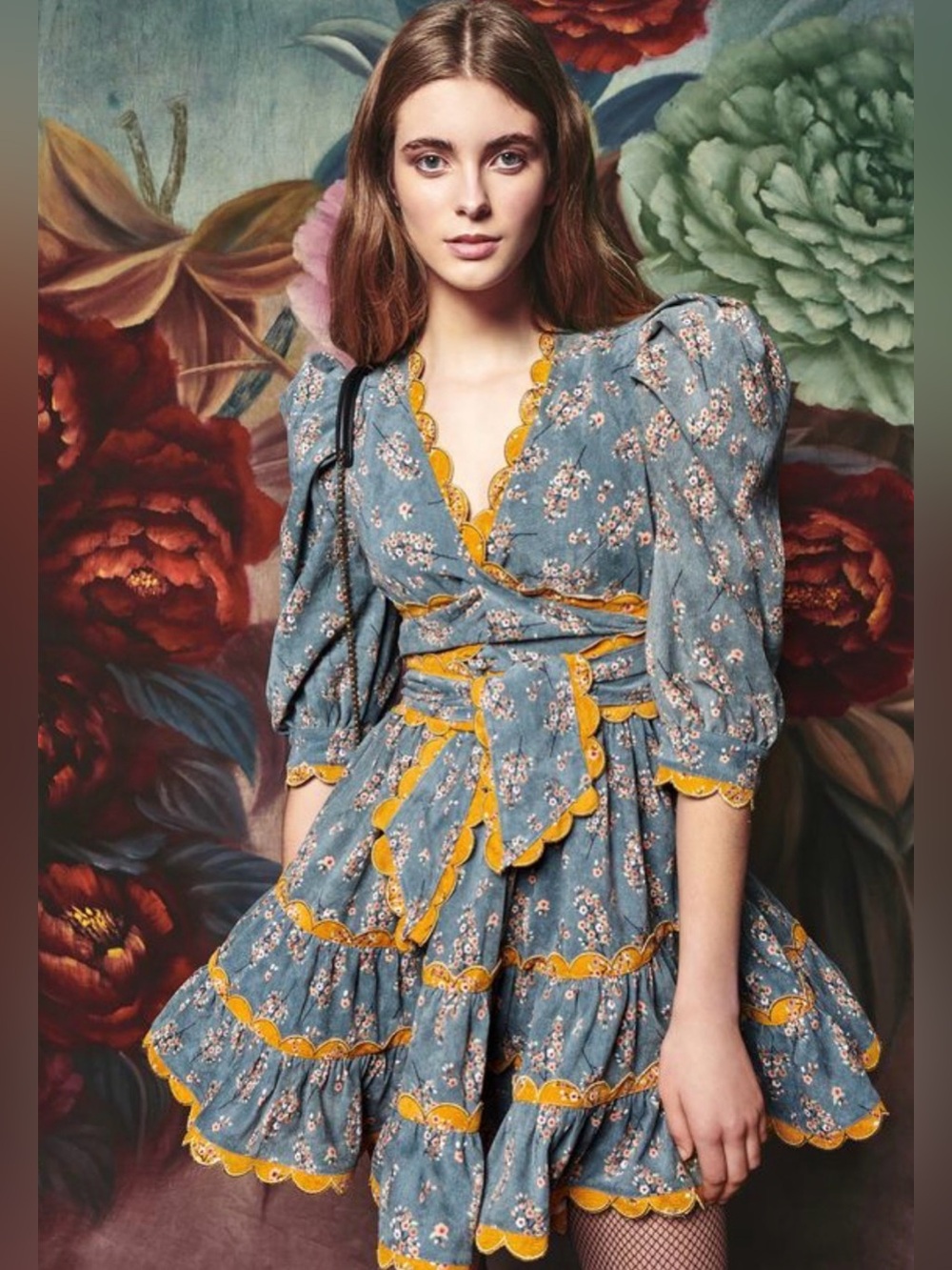 NWT Celia B Maguay Dress In Teal Corduroy Size XL